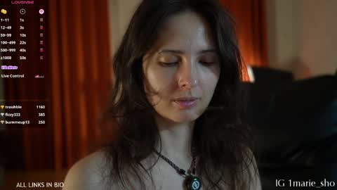 Marie online show from 20, 5, 2026