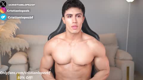 50 OFF TODAY  onlyfans cristianlopezbf online show from 26, 9, 2025
