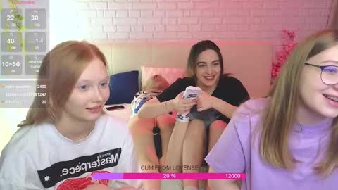Merlizz Eva Jane Mila Nicole  left to right  online show from 25, 2, 2025