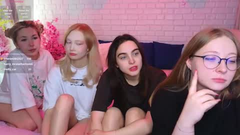 Merlizz Eva Jane Mila Nicole  left to right  online show from 10, 3, 2025