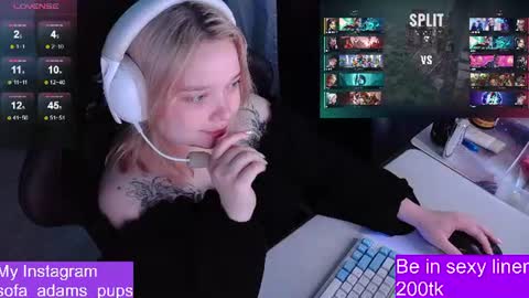 Snapshot of _sofia_adam_ chatting on 12, 6, 2026 pups online show from 12, 6, 2026