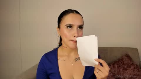 Abbey  IG abby allenn  04 December Online at  I will be on vacation dont forget me  See you soon   online show from 18, 10, 2025