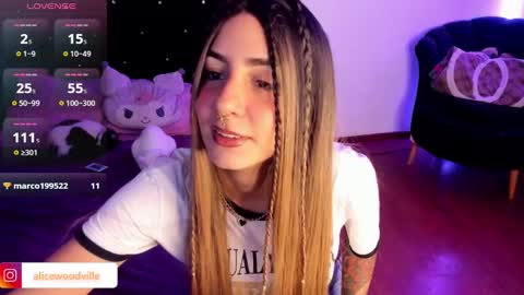Snapshot of alicewoodville chatting on 28, 12, 2024 Alice online show from 28, 12, 2024
