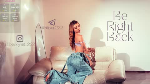 A L I S O N  online show from 24, 1, 2025