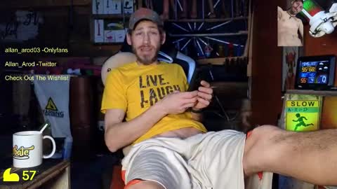 Allan arod online show from 22, 3, 2026