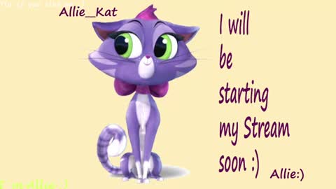 Snapshot of allie__kat chatting on 8, 8, 2026 Allie online show from 8, 8, 2026