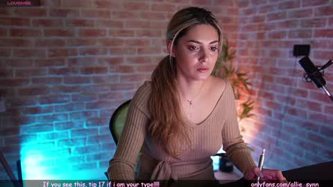 Allie online show from 12, 1, 2025