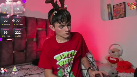 Snapshot of angelocute_ chatting on 15, 12, 2024 Angelo I work from home this is my room online show from 15, 12, 2024