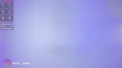 Snapshot of ania_mml chatting on 5, 2, 2025 Ania online show from 5, 2, 2025