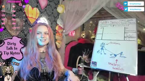 ArtsyHeartsyy online show from 20, 9, 2025