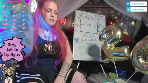 ArtsyHeartsyy online show from 11, 10, 2025