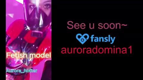 Miss A  Fansly - Auroradomina1 online show from 13, 7, 2026
