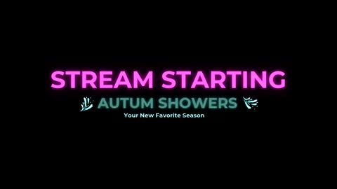 Autum Showers online show from 23, 5, 2026