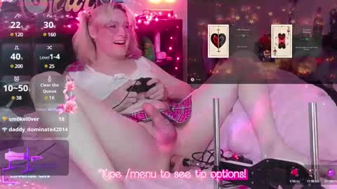 Bambi Sparkles TS online show from 12, 3, 2025