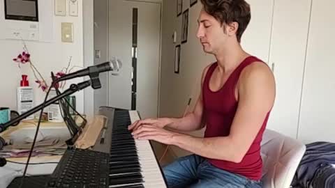 BareBritPianist online show from 1, 12, 2025