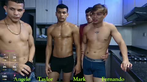 Snapshot of boysgang_sex chatting on 31, 12, 2024 Angelo Mark Fernando Taylor online show from 31, 12, 2024