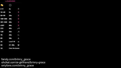 brinny_grace online show from 13, 4, 2026