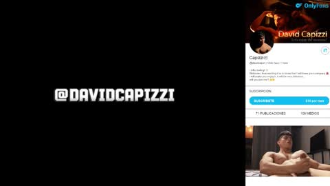 David Capizzi online show from 1, 11, 2025