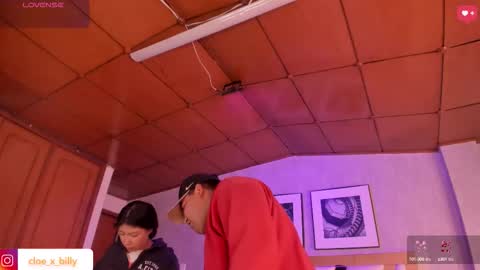 Cloe x Billy online show from 3, 10, 2025