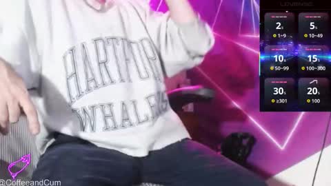 CoffeeandCum online show from 25, 9, 2025