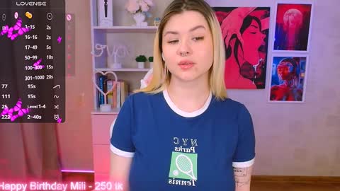 Snapshot of cutie_mili chatting on 27, 1, 2025 mili online show from 27, 1, 2025