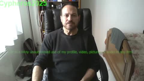 Snapshot of cypheros2025 chatting on 5, 12, 2024 Chris online show from 5, 12, 2024