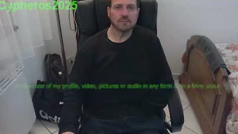 Snapshot of cypheros2025 chatting on 2, 2, 2025 Chris online show from 2, 2, 2025