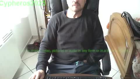 Snapshot of cypheros2025 chatting on 3, 2, 2025 Chris online show from 3, 2, 2025