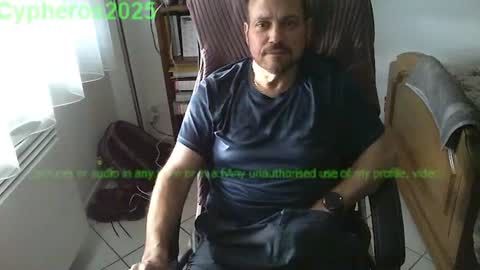 Snapshot of cypheros2025 chatting on 27, 2, 2025 Chris online show from 27, 2, 2025