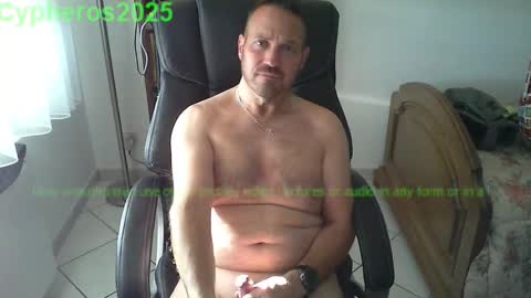 Snapshot of cypheros2025 chatting on 8, 10, 2025 Chris online show from 8, 10, 2025