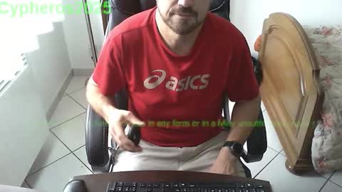 Snapshot of cypheros2025 chatting on 27, 10, 2025 Chris online show from 27, 10, 2025