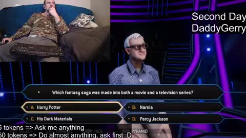 Snapshot of daddygerry chatting on 1, 2, 2025 Daddy Gerry online show from 1, 2, 2025