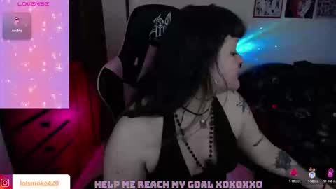 Snapshot of destroyall420 chatting on 8, 1, 2026 Lola Bdsm and fries online show from 8, 1, 2026