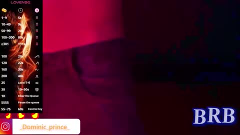 DOMINIC PRINCE   online show from 22, 11, 2025