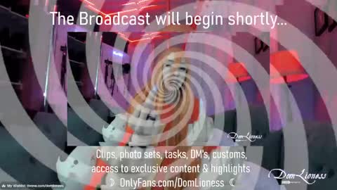 Snapshot of domlioness chatting on 27, 3, 2026 DomLioness online show from 27, 3, 2026