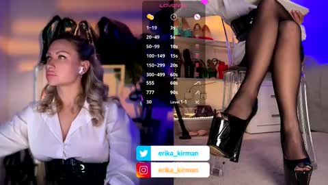 Snapshot of erika_kirman chatting on 23, 3, 2026 Erika online show from 23, 3, 2026