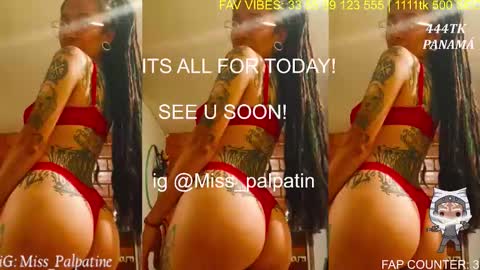 Lucia Ilich.... IG miss palpatine NEXT SHOW 200724 online show from 1, 12, 2025