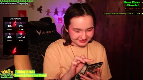 Snapshot of frogessjay chatting on 26, 11, 2025 Jaywise Frogfoot online show from 26, 11, 2025