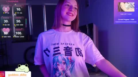 Akiko online show from 17, 2, 2025