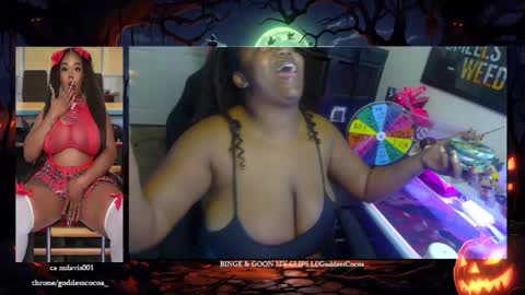 Goddess Cocoa online show from 15, 10, 2025