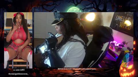 Goddess Cocoa online show from 24, 10, 2025