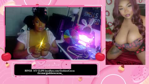 Goddess Cocoa online show from 6, 4, 2026