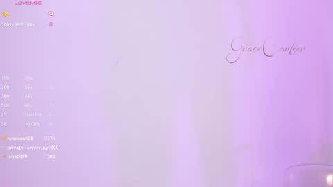 Grace Cartier online show from 8, 12, 2024