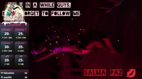 Snapshot of hairyandsexysalma chatting on 21, 12, 2024 SALMA  online show from 21, 12, 2024