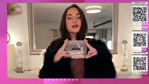 Snapshot of hannahjames710 chatting on 13, 6, 2026 Hannah James online show from 13, 6, 2026