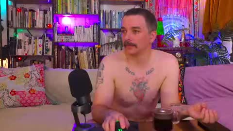 HipsterTrash Clark one half of Task Manager online show from 4, 7, 2026