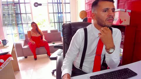 Snapshot of ireneandgeorge chatting on 24, 12, 2024 IRENE EVANS And Mr. George online show from 24, 12, 2024