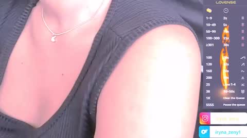 Snapshot of iryna_zeny chatting on 27, 1, 2025 Yuliana help me to get 100 thumbs up please  online show from 27, 1, 2025