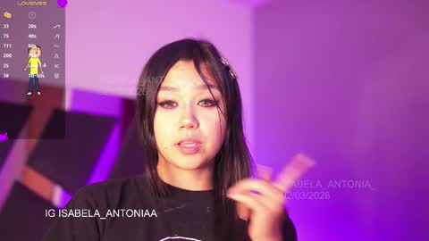 Snapshot of isabela_antonia_ chatting on 3, 3, 2026 online show from 3, 3, 2026