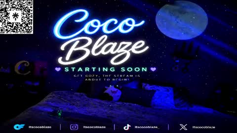 CoCo Blaze online show from 8, 7, 2026